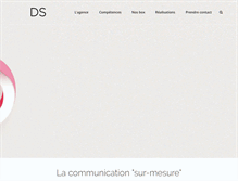 Tablet Screenshot of consulting-ds.com